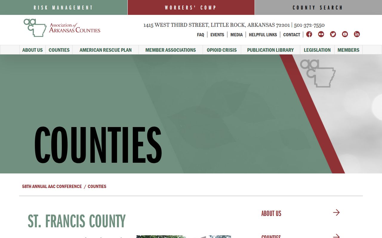 St. Francis County criminal records office directory
